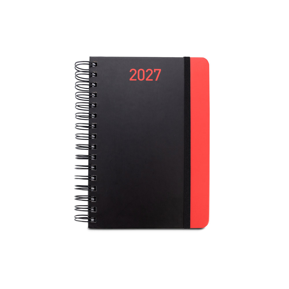 Agenda 2027 em papel 100% reciclado BRECHT A5