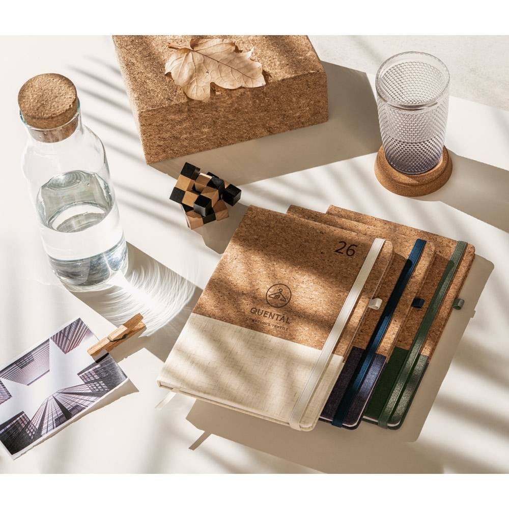 Agenda Personalizada em Cortiça QUENTAL