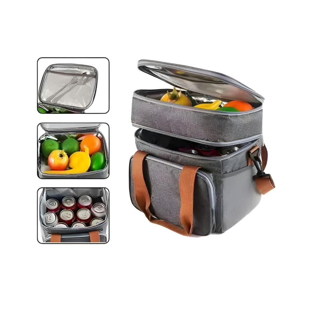 Bolsa Térmica com 3 Compartimentos