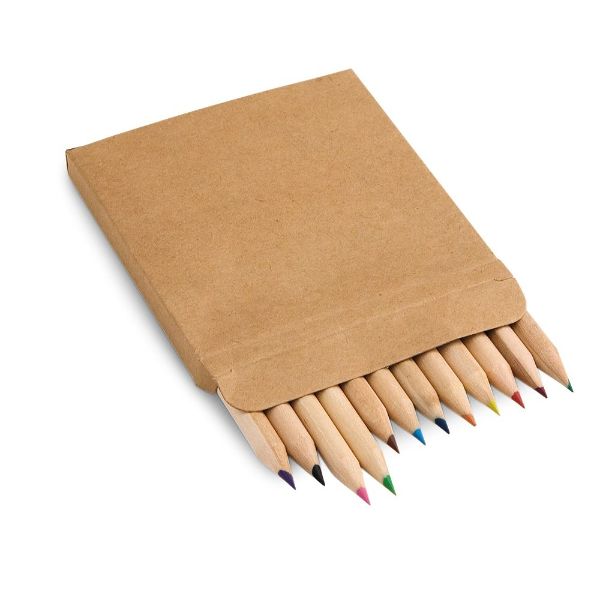 Caixa mini lápis de cor COLOURED