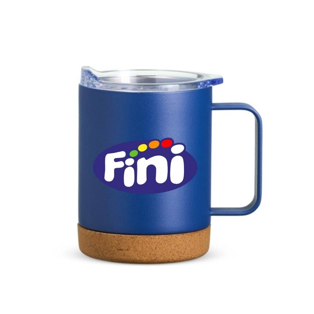 Caneca Térmica com Cortiça de 400 ml 