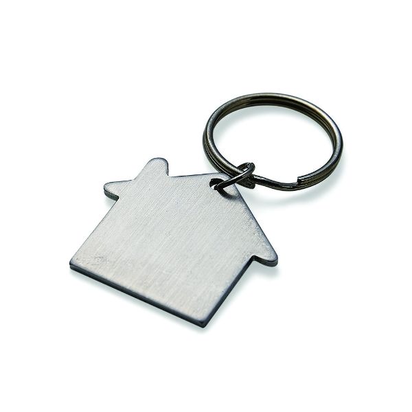 Chaveiro Plaquinha Formato Casa