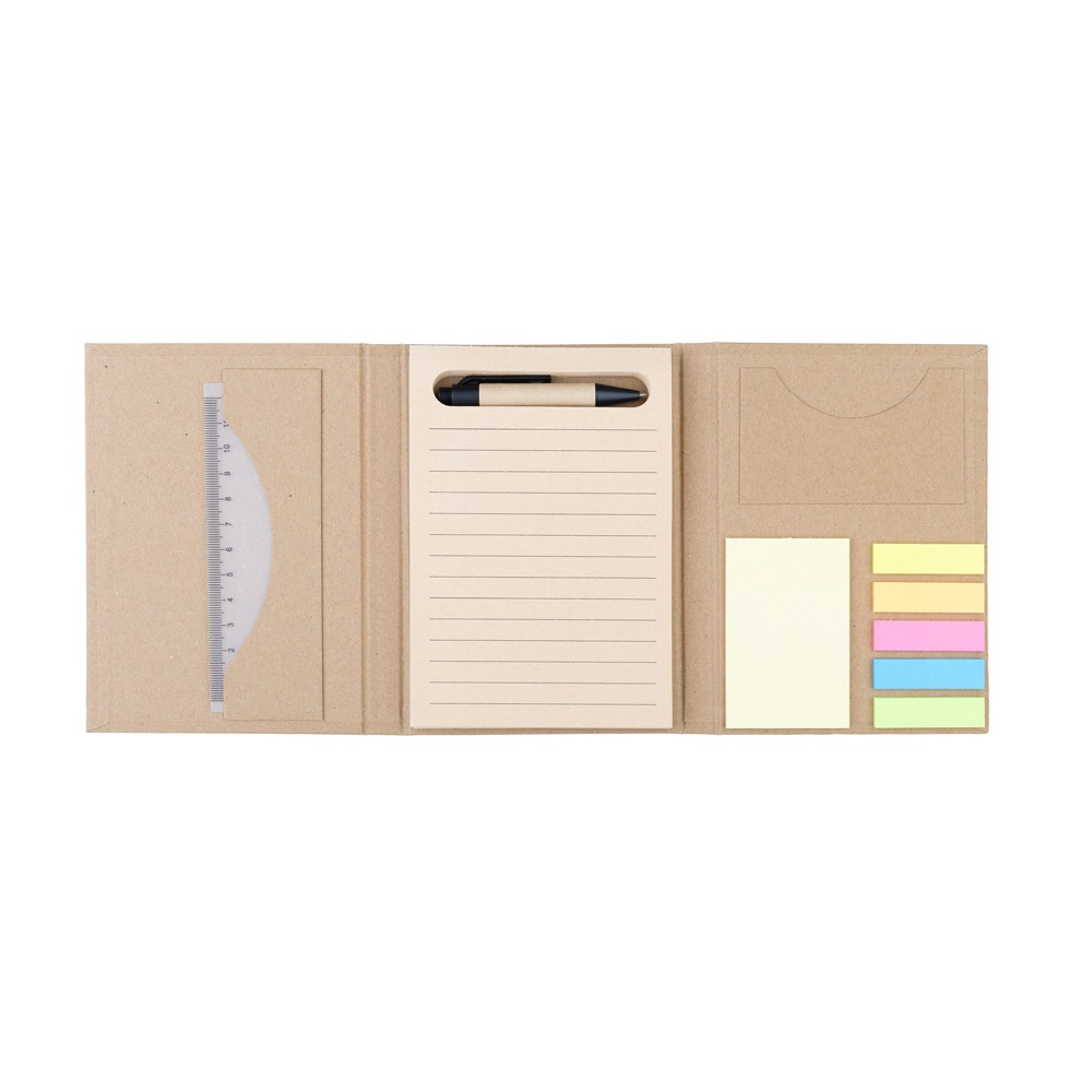 Kit Escritório Ecológico Personalizado com 2 Dobras
