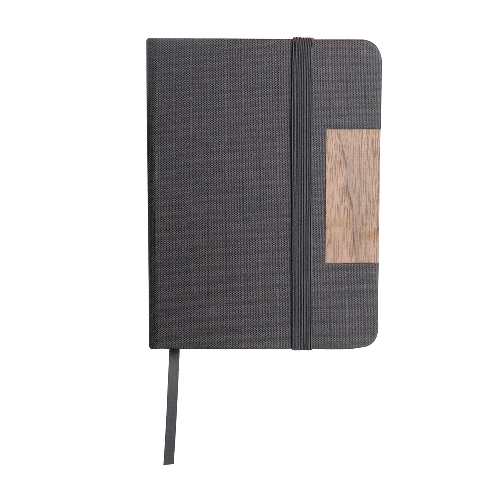 Kit Escritório Personalizado com Detalhe em Madeira e Porta-Cartões