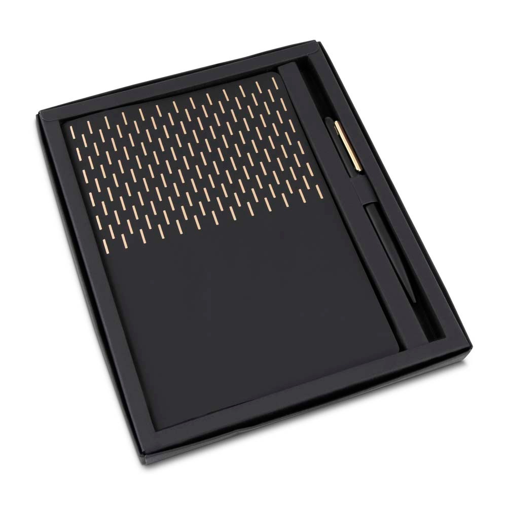 Kit Escritório Personalizado com Detalhes em Dourado