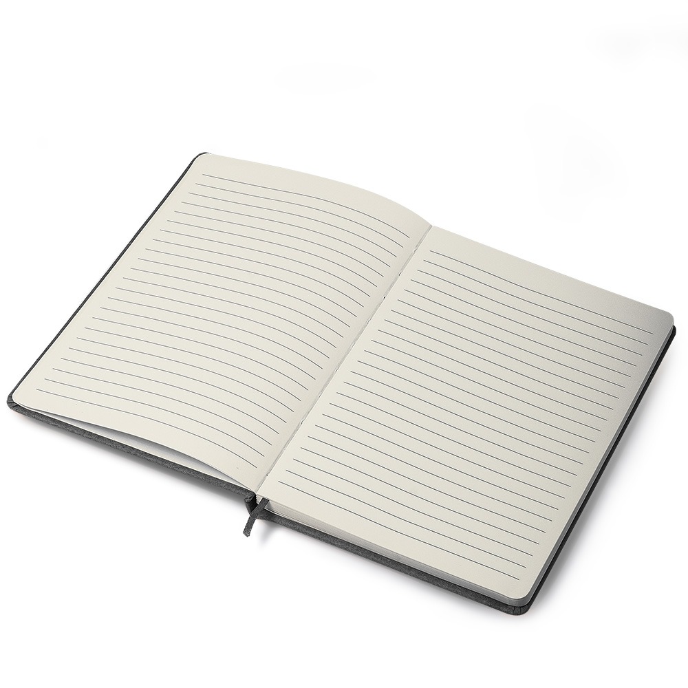 Kit Escritório Personalizado em Couro Reciclado com Elástico