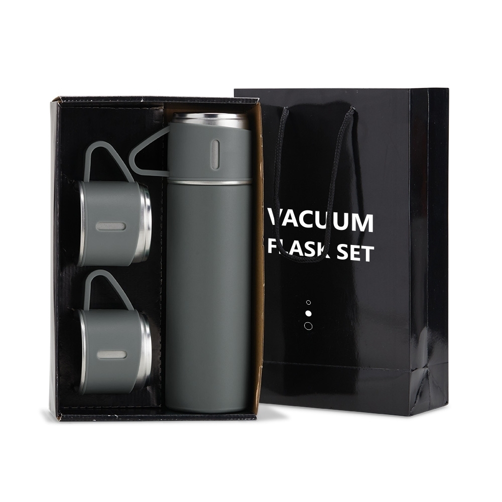 Kit Garrafa Térmica Personalizada com Canecas