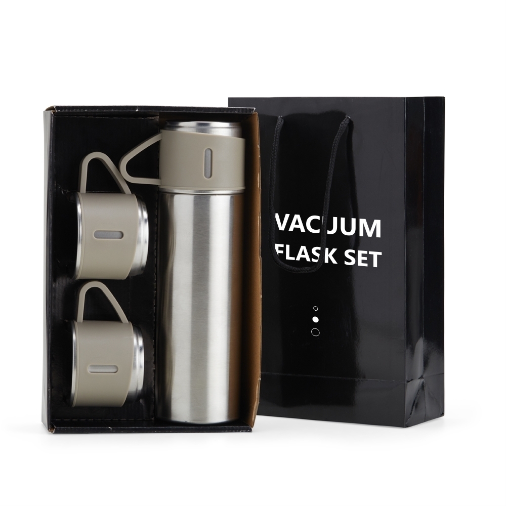 Kit Garrafa Térmica Personalizada com Canecas