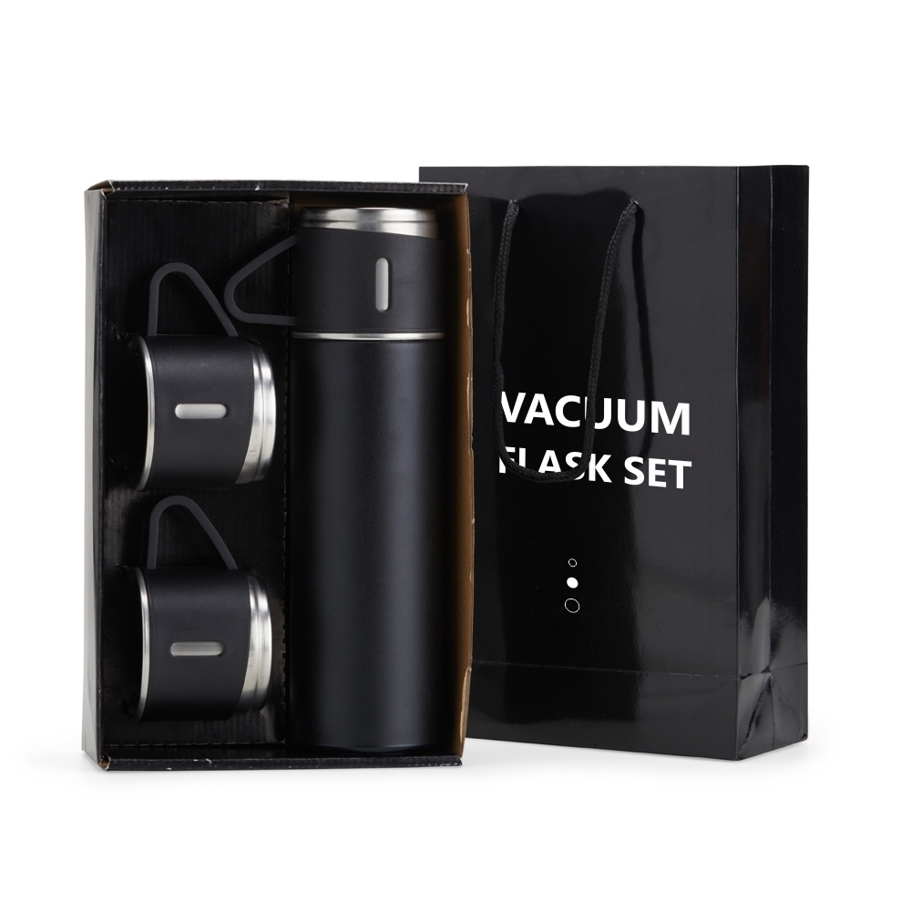 Kit Garrafa Térmica Personalizada com Canecas