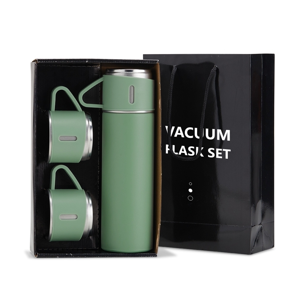 Kit Garrafa Térmica Personalizada com Canecas