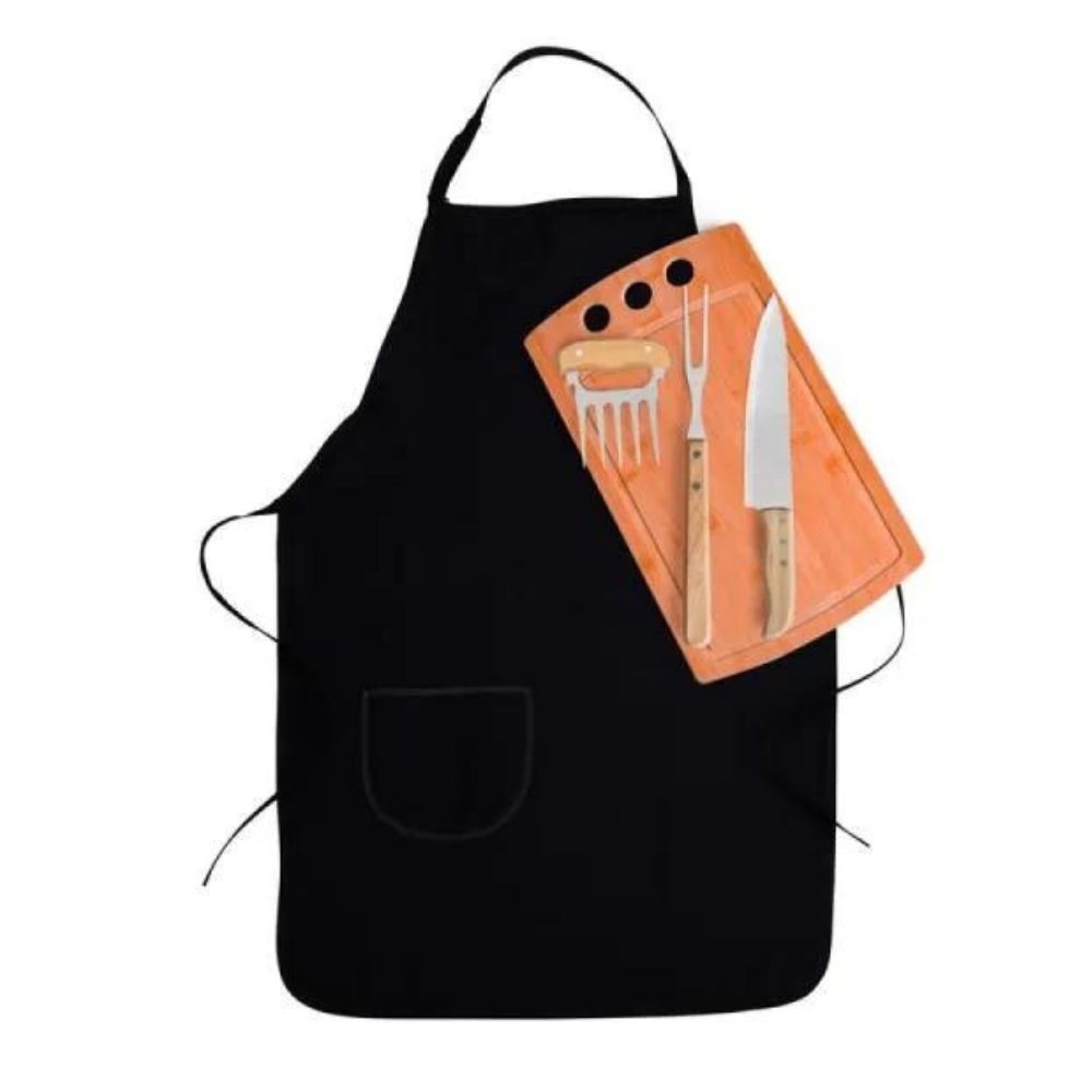 Kit Para Churrasco Com Copo Térmico - 6 Pçs