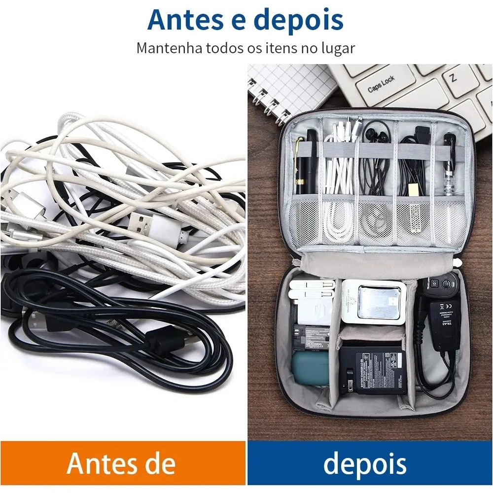Organizadora de Cabos Personalizada