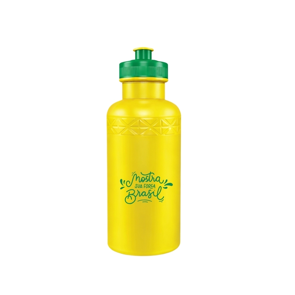 Squeeze Plástica 500ml Personalizada para a Copa do Mundo