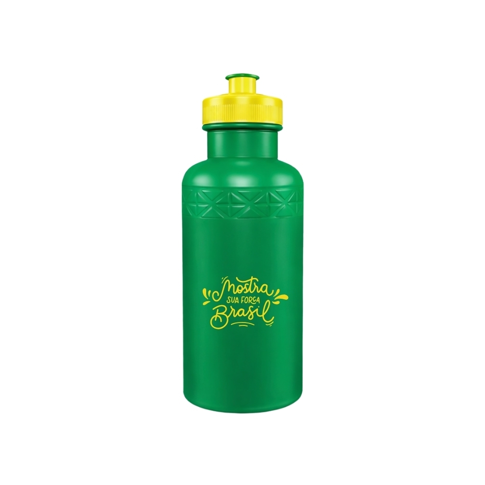 Squeeze Plástica 500ml Personalizada para a Copa do Mundo