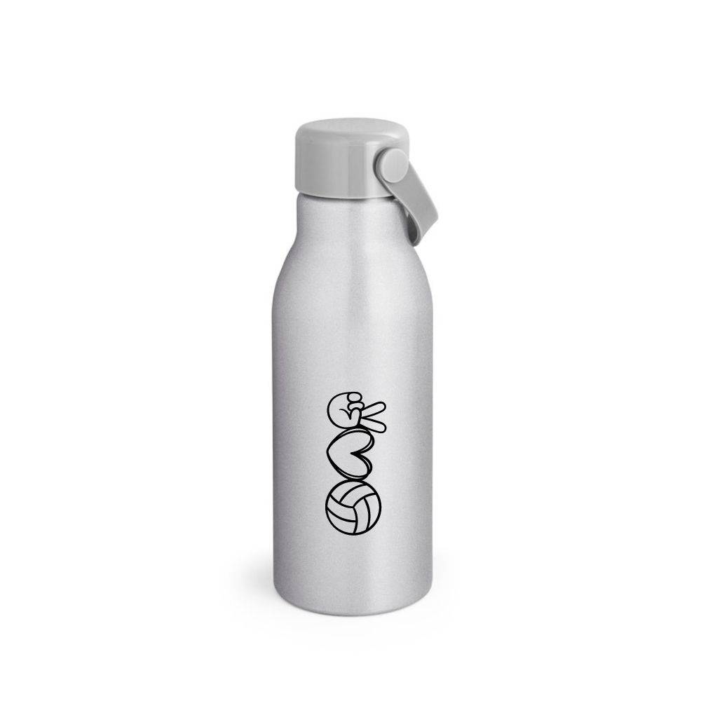 Squeeze em alumínio 100% reciclado com acabamento em mate 700 mL