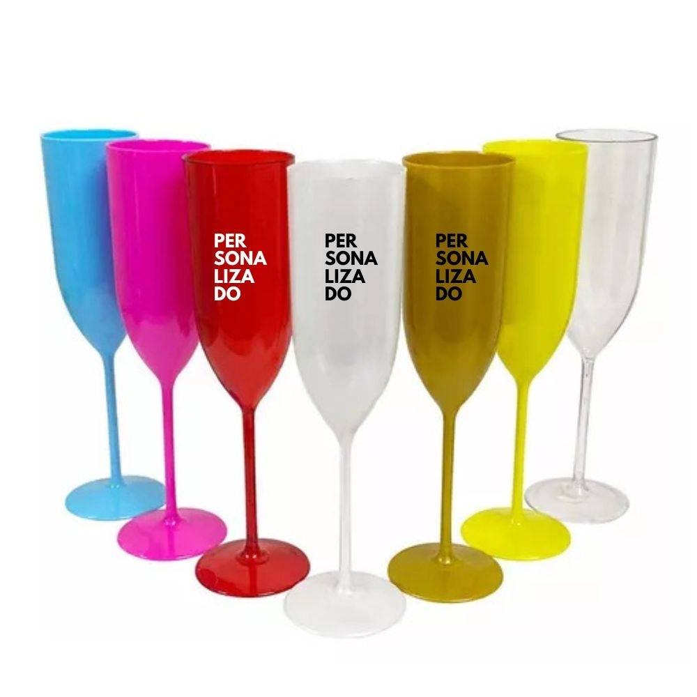 Taça champanhe, 170 ml Acrílico