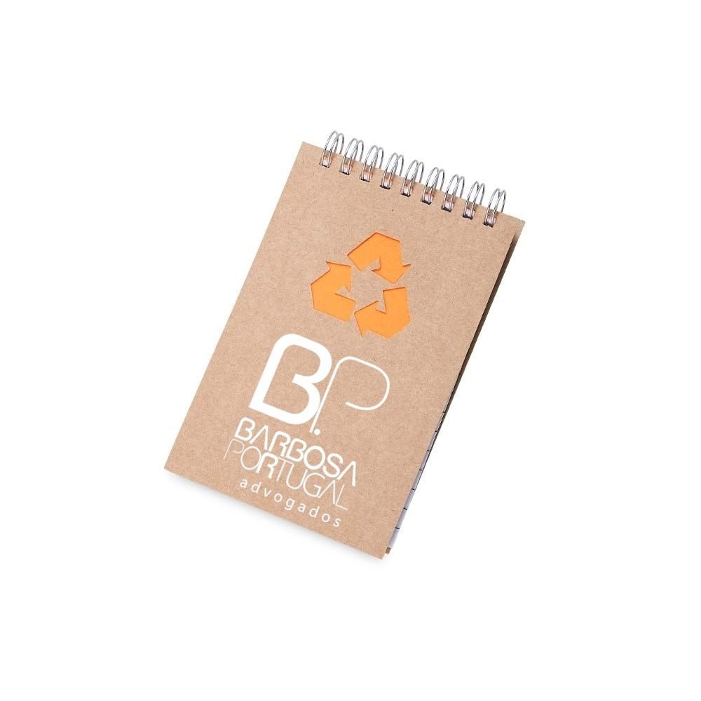 Bloco Personalizado Ecológico Wire-O-KX-14819