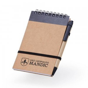 Bloco de Anotações Personalizado com Caneta-KX-05064