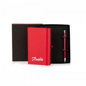 Caderneta Personalizada com Caneta em Caixa-KSM-LE31724