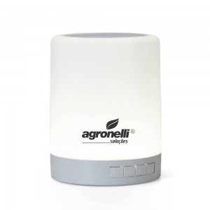 Caixa de Som Personalizada com Luminária-KX-04067