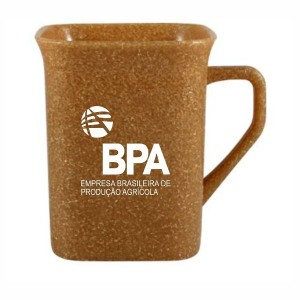 Caneca Quadrada Ecológica 250 ml-KSB-215G