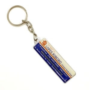 Chaveiro Chapinha Retangular-KJR-C02