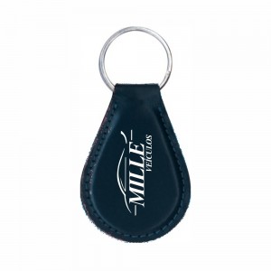 Chaveiro Personalizado Couro Gota sem Ilhós-KHG-CH14AN
