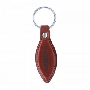 Chaveiro Personalizado Couro Oval com Ponta-KHG-CH10AN