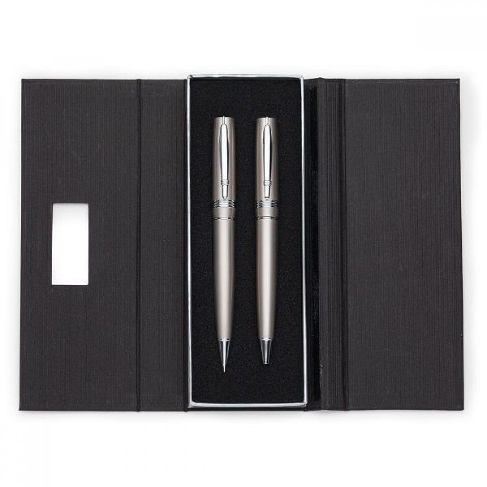 Conjunto Caneta e Lapiseira Metal-KX-ER182PAR