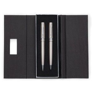 Conjunto Caneta e Lapiseira Metal-KX-ER182PAR