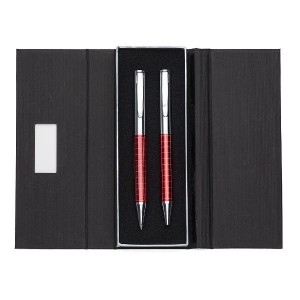 Conjunto Caneta e Lapiseira Metal-KX-ER201PAR