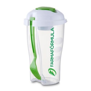 Copo Salada com Garfo e Suporte para Molho-KS-53878