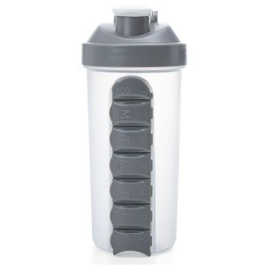 Coqueteleira 750ml com Porta Comprimido-KX-13946