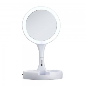 Espelho Dobrável Personalizado com LED-KX-01123