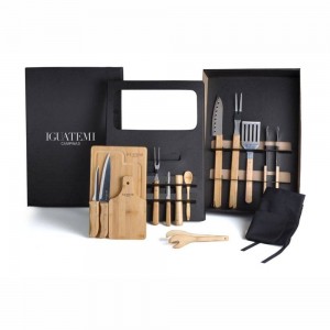 Kit Caipirinha e Churrasco Personalizado-KSM-KT90281