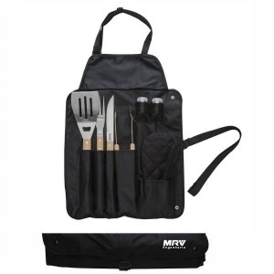 Kit Churrasco Avental 6 peças-KX-05184
