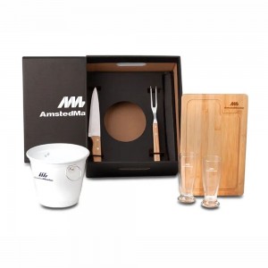 Kit Churrasco Personalizado com Balde de Gelo-KSM-KT90228