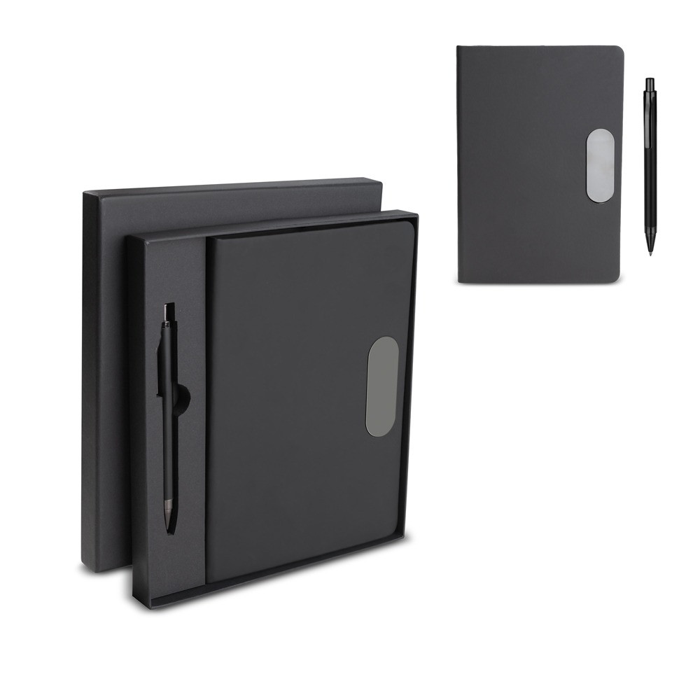 Kit Escritório Personalizado com Placa Inox-KA-CAD455