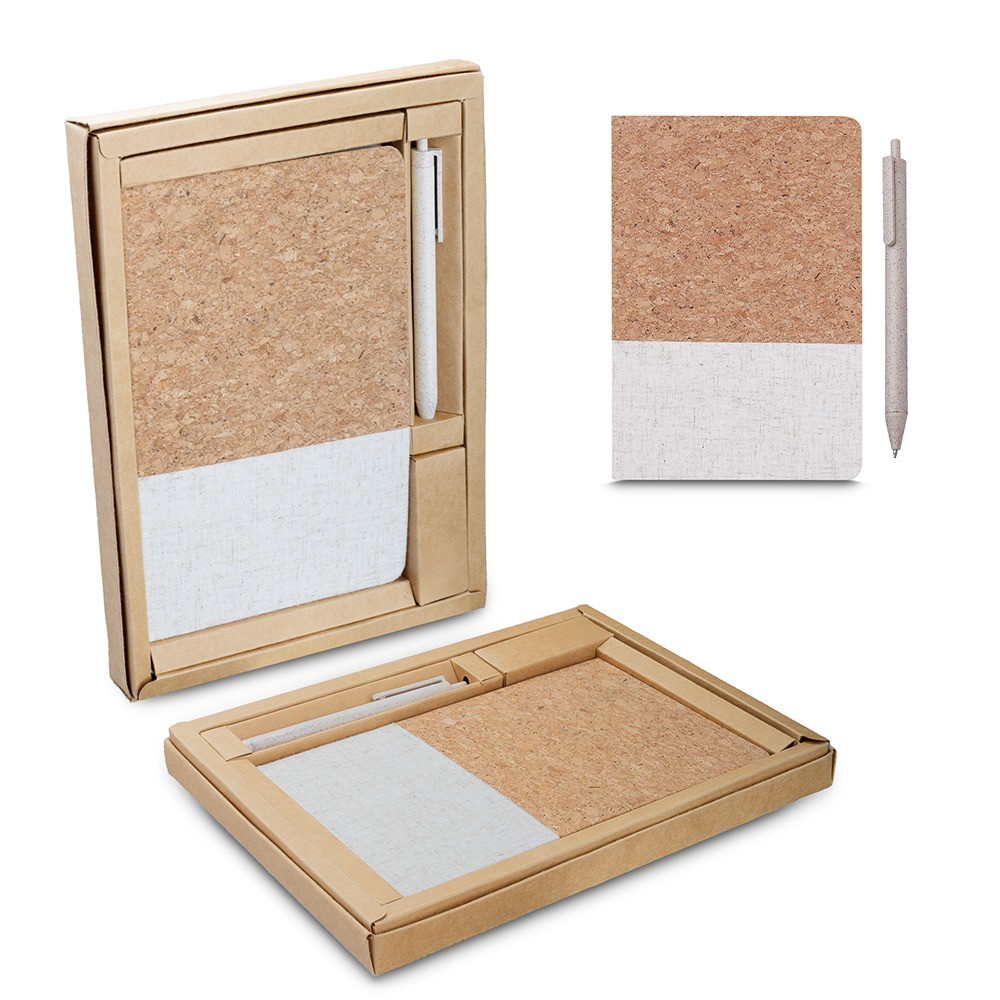 Kit Escritório Personalizado em Cortiça-KA-CAD300