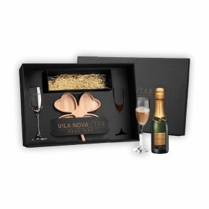 Kit Espumante e Petisqueira Personalizado-KSM-KT90005