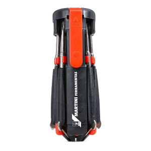 Kit Ferramenta 7 Chaves com Lanterna-KX-18514