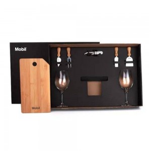 Kit Queijo E Vinho - 8 Pçs-KSM-KT9032E
