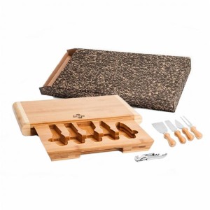 Kit Queijo e Vinho com 6 Peças-KSM-PD00873