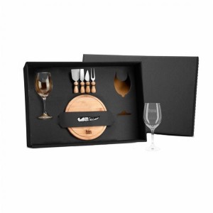 Kit Queijo e Vinho com 8 Peças-KSM-KT90003