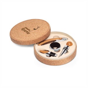 Kit Vinho Ecológico em Cortiça-KS-94119