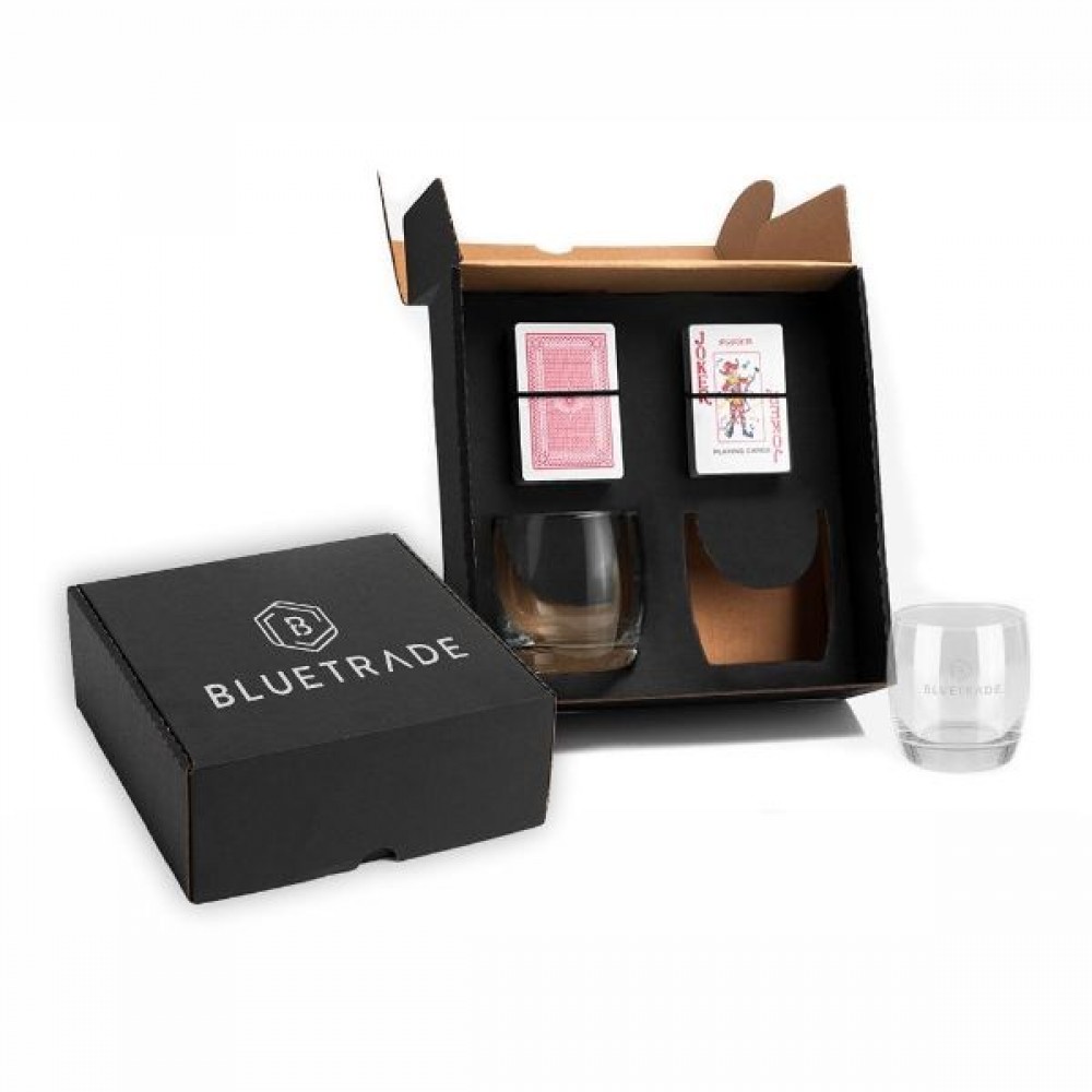 Kit Whisky com Baralhos-KSM-KT90085