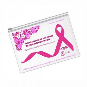 Pasta Personalizada ZIP em PVC-KGS-303