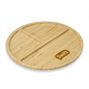 Petisqueira Personalizada com 3 Divisórias-KX-18666G