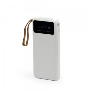 Power Bank 10.000mAh com Lanterna e Multissaídas-KX-08014