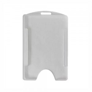 Protetor de Crachá Vertical Rígido-KJK-PCV